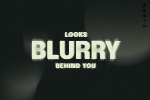 Blurry Text Effect