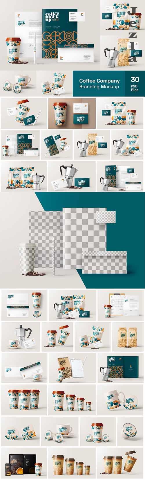 Coffee Branding Mockup Bundle - 6627422