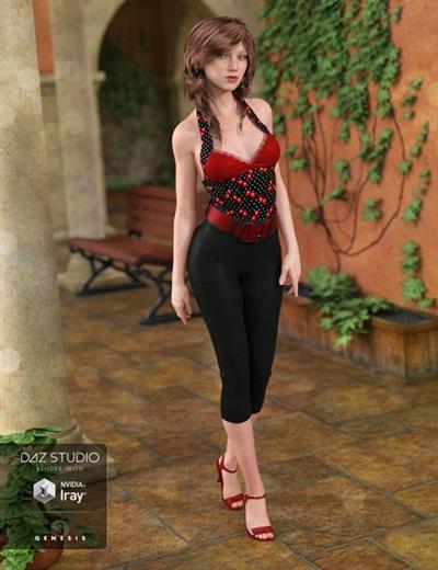 BETTY OUTFIT FOR GENESIS 3 FEMALE(S)