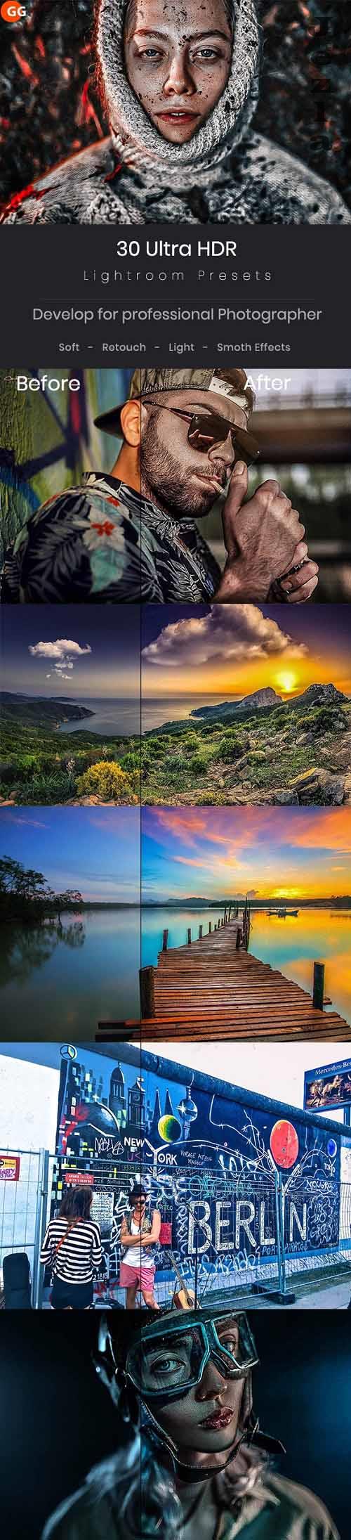 30 Ultra HDR Lightroom Preset - 21780966