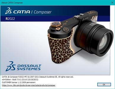DS CATIA Composer R2022 HF2