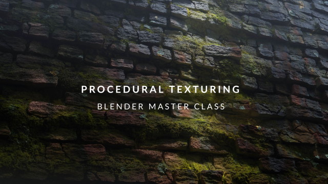 [Creative Shrimp / Luca Rood] Procedural Texturing: Blender Master Class