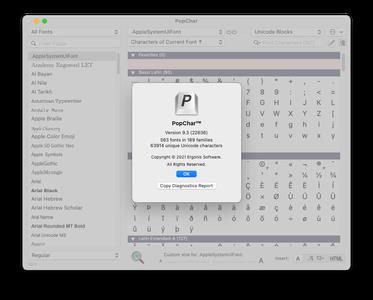 PopChar X 9.3 Multilingual macOS