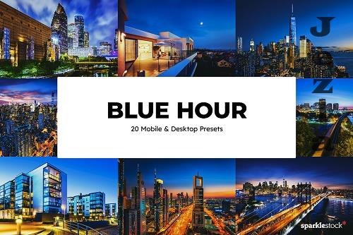 20 Blue Hour Lightroom Presets LUTs - 6683047