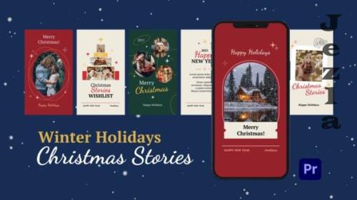 Winter Holidays Christmas Stories for Premiere Pro - 35001503