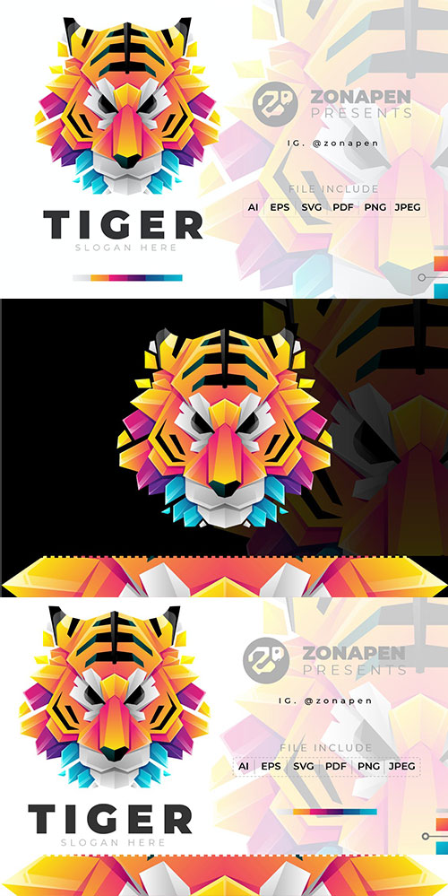 Tiger Gradient Logo