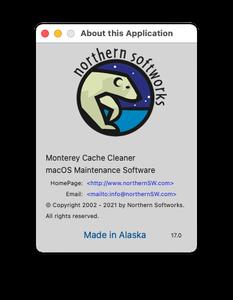 Monterey Cache Cleaner 17.0 macOS