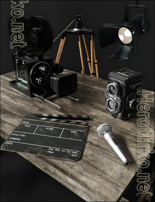 Vintage Film Props