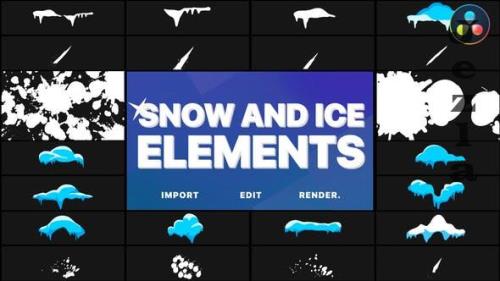 Snow And Ice Elements | DaVinci Resolve - 34975879