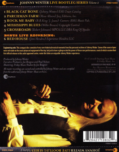 Johnny Winter - Live Bootleg Series, Vol 2 (2008)Lossless