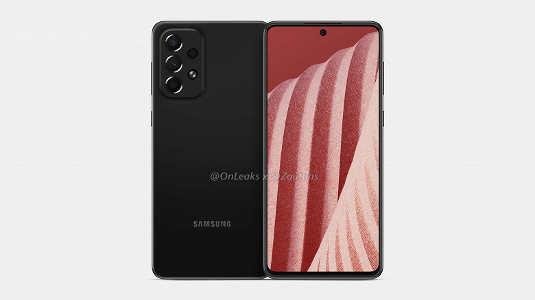 5000 мА·ч, 33 Вт, 108 Мп и экран OLED Infinity-O. Рендеры, характеристики и стоимость Galaxy A73 – флагмана Samsung посредственного уровня