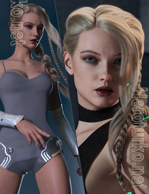 RY Xara Character, Hair, and Render Bundle RY Xara Character, Hair, and Render Bundle