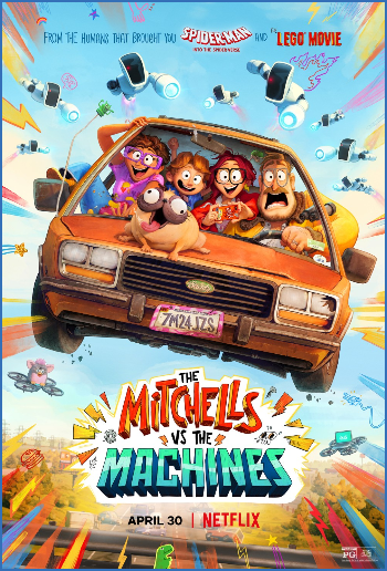 The Mitchells vs The Machines 2021 BRRip XviD AC3-EVO