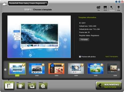 ThunderSoft Photo Gallery Creator 3.6.0 Portable