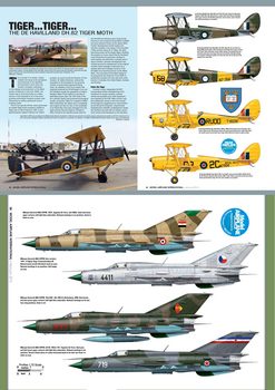 Model Airplane International 2014-2015-2016 - Scale Drawings and Colors