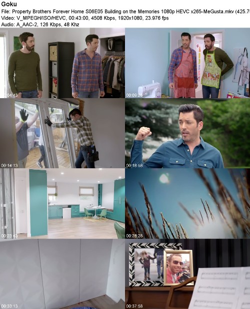 Property Brothers Forever Home S06E05 Building on the Memories 1080p HEVC x265-MeGusta