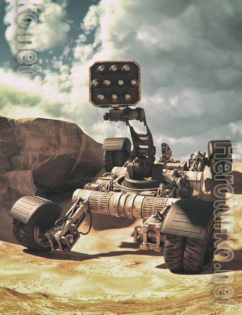 Sci-fi 4X4 Textures Set