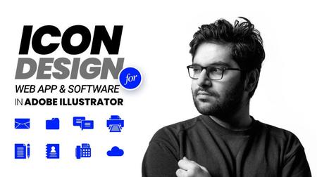 Skillshare - Icon Designing for Web App & Software in Adobe Illustrator