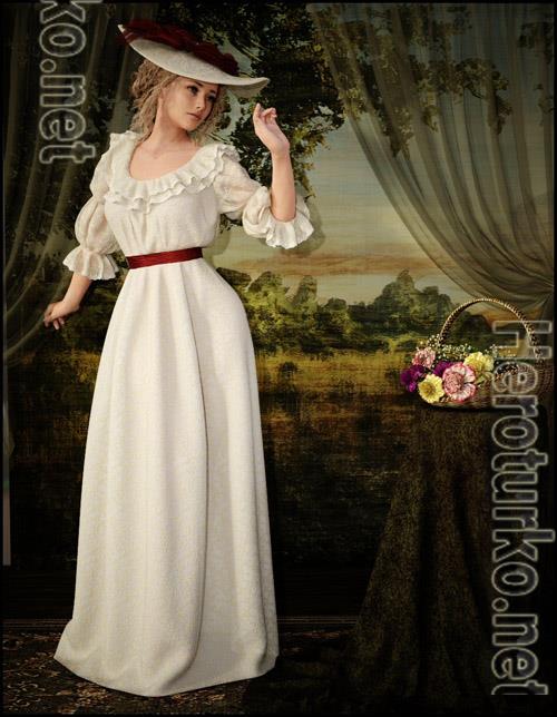 dForce - Chemise a la Reine-G8F dForce - Chemise a la Reine-G8F
