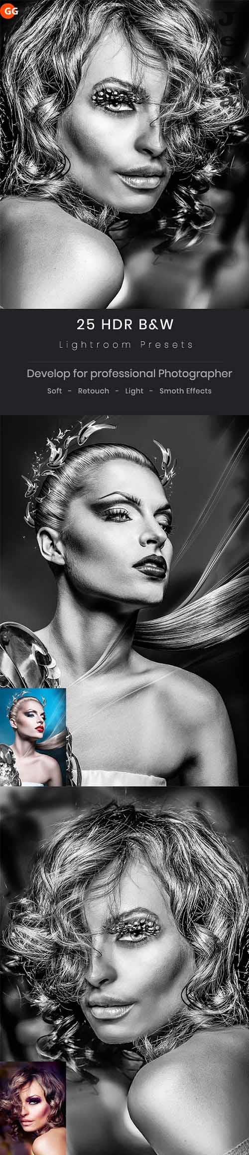 25 Ultra HDR B&W Lightroom Preset V2 - 21717912