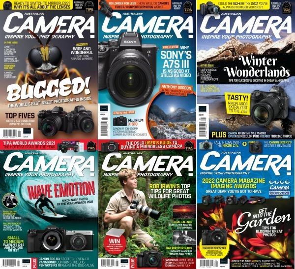 Подшивка журнала - Australian Camera №1-12 (January-December 2021) PDF. Архив 2021