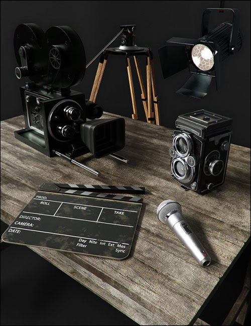 Vintage Film Props