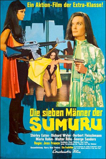 Die sieben Manner der Sumuru / The Girl from Rio / Девушка из Рио (Хесус Франко, Ada Films, Terra Filmkunst) [1969 г., Приключения, эротика, фантастика, боевик, BDRip, 1080p] [rus]