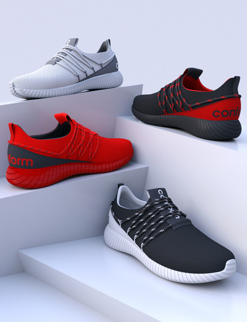 HL Conform Sneakers for Genesis 8 and 8 1 Males