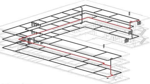 Udemy - Electrical Circuit Path Through Cable Trays Revit. Advanced
