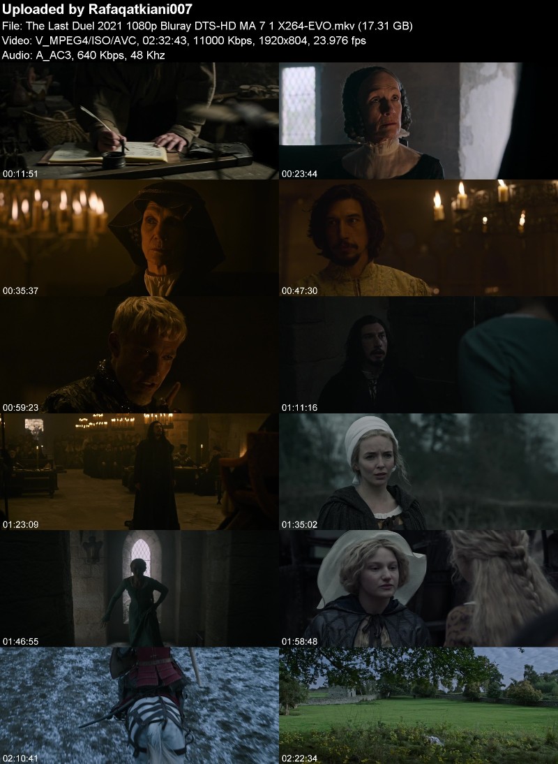 The Last Duel 2021 1080p Bluray DTS-HD MA 7 1 X264-EVO The Last Duel 2021 1080p Bluray DTS-HD MA 7 1 X264-EVO
