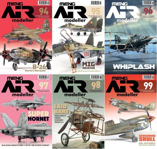Подшивка журнала - Meng AIR Modeller №94-99 (February 2021 - January 2022) PDF. Архив 2021