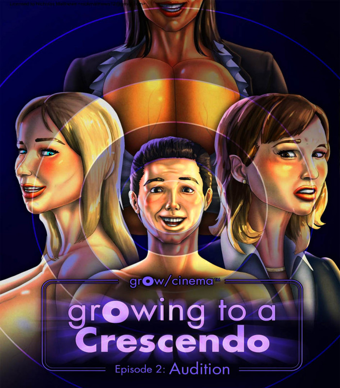 BustArtist - GrOw Cinema - GrOwing to a Crescendo 2: Audition Porn Comic