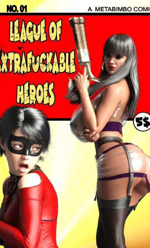 Metabimbo - League Of Extrafuckable Heroes 3D Porn Comic