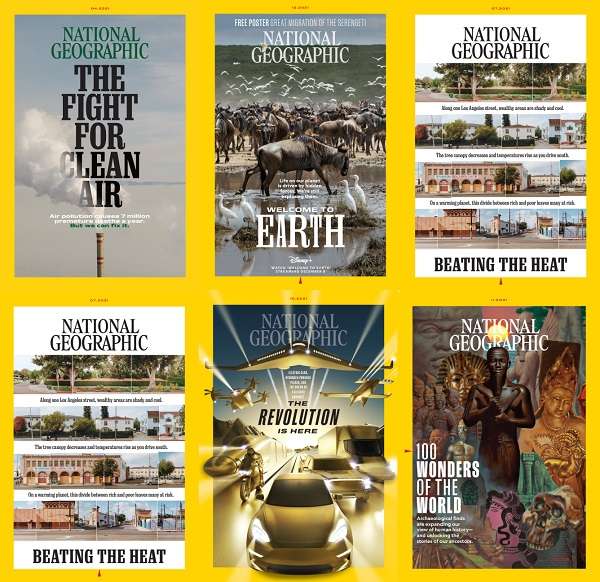 National Geographic USA №№1-12 (January-December 2021). Архив 2021