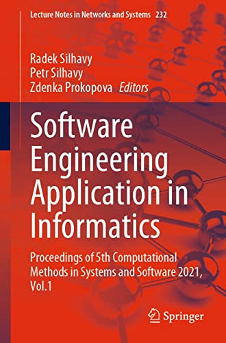 Software Engineering Application in Informatics: Proceedings of 5th Computational Methods in Systems and Software 2021
