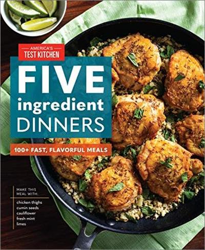 Five Ingredient Dinners: 100+ Fast, Flavorful Meals (True AZW3)