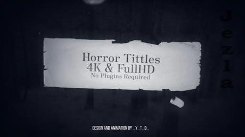 Horror Titles - 34935658