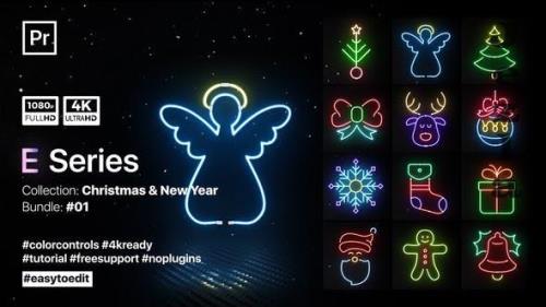 Christmas Neon Elements - 35062133