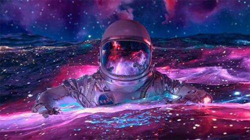 Astronaut Animation - Motion Graphics & Rendering in Cinema 4D & Redshift
