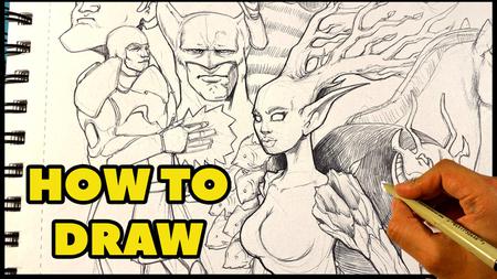 Skillshare - How to Draw - Use Ball Point Pen