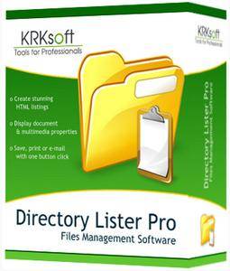 Directory Lister 2.45 Professional Enterprise Portable
