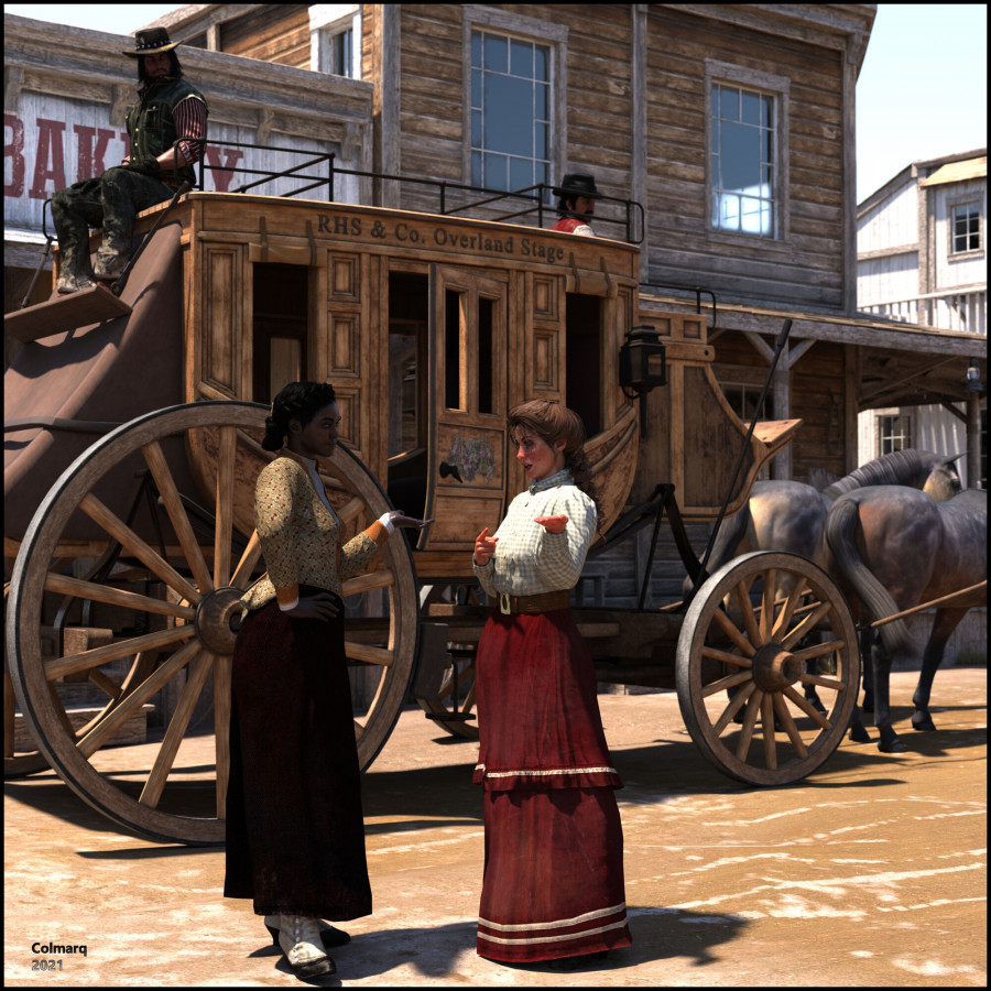 Colmarq - The Drifter 4 - The Stagecoach Part One