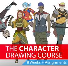 Gumroad - The Character Drawing Course by Drawing Courses