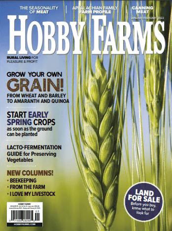 Hobby Farms   January/February 2022