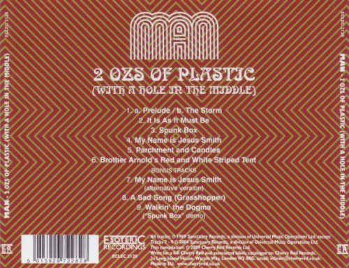 Man - 2 Oz's Of Plastic With A Hole In The Middle (1969) (Remastered, Expanded, 2009) Lossless