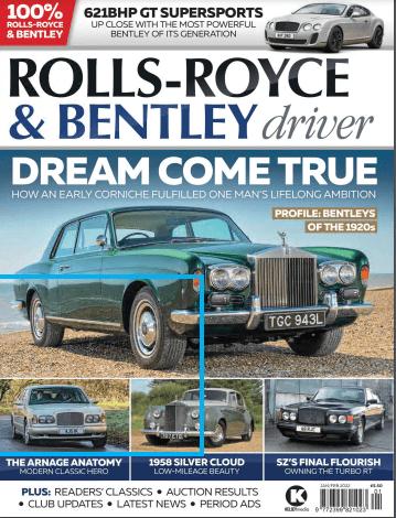 Rolls Royce & Bentley Driver   January/February 2022 (True PDF)