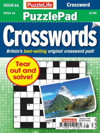 PuzzleLife PuzzlePad Crosswords   Issue 66, 2021