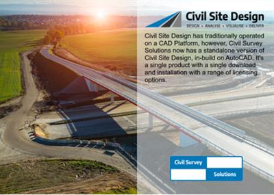 Civil Survey Solutions Civil Site Design 22.10 (x64)