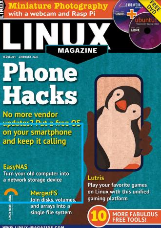 Linux Magazine USA   Issue 254, January 2022