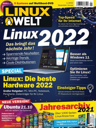 Linux Welt   Dezember 2021/Januar 2022